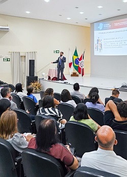 Auditório esteve lotado para as palestras técnicas do TCE